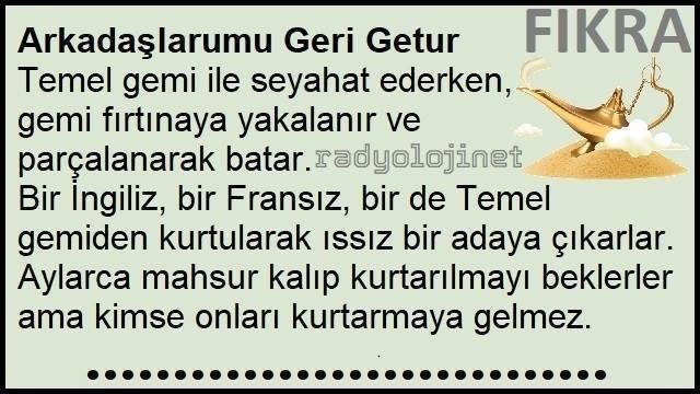 Arkadaşlarumu Geri Getur Fıkrası | Arkadaşlarımı Geri Getir Fıkrası