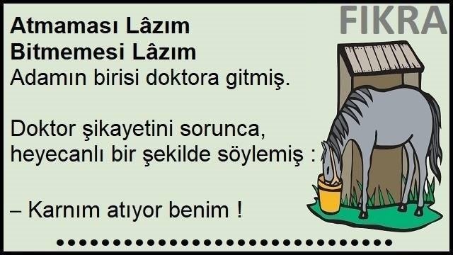 Atmaması Lazım Fıkrası | Bitmemesi Lazım Fıkrası