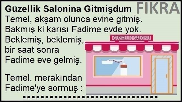 Güzellik Salonina Gitmişdum Fıkrası