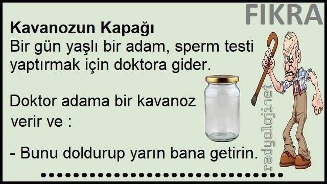 Kavanozun Kapağı Fıkrası | Açılmayan Kavanoz Kapağı Fıkrası