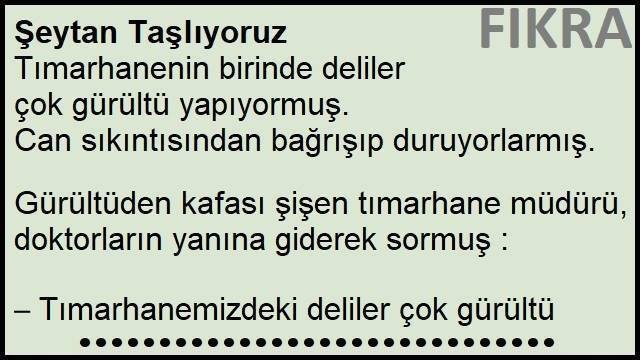 Şeytan Taşlıyoruz Fıkrası | Hacı Olan Deliler Fıkrası
