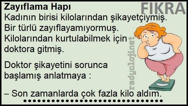 Zayıflama Hapı Fıkrası | Zayıflama İlacı Fıkrası
