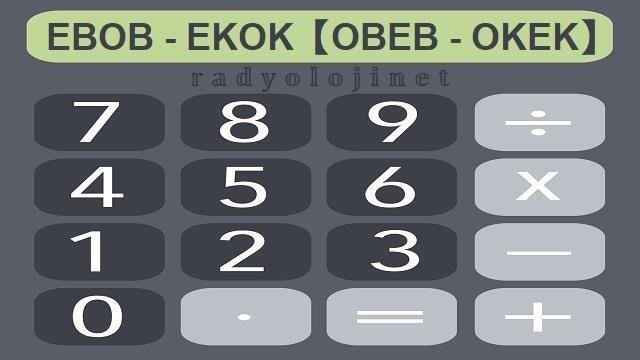 EBOB EKOK Hesaplama Aracı - OBEB OKEK Hesaplama Aracı