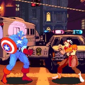 Marvel Super Heroes Vs Street Fighter Oyunu Oyna
