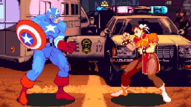 Marvel Super Heroes Vs Street Fighter Oyunu Oyna