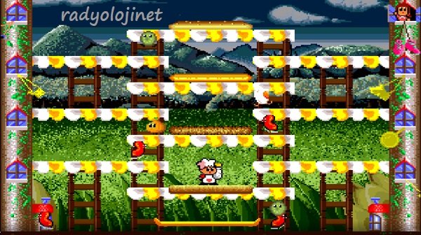 Super Burger Time 🕹️ Oyunu Oyna